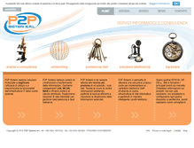 Tablet Screenshot of p2psistemi.it